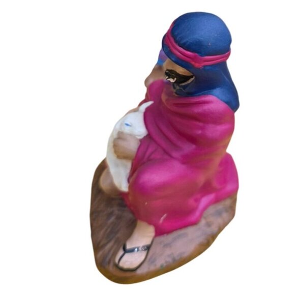 Vintage Nativity Set Holland Mold 12-Piece Hand-Painted 1970s READ - Picture 15 of 16